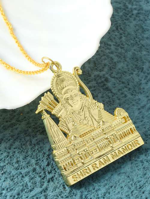 gold brass pendant - 21246876 -  Standard Image - 0