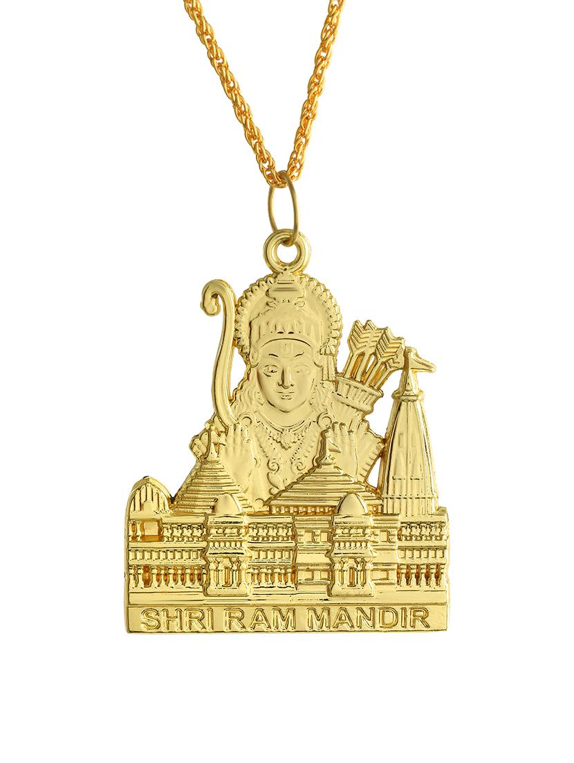gold brass pendant - 21246876 - Standard Image - 2