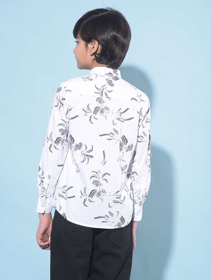 boys long sleeved cotton shirt - 21247141 -  Standard Image - 2