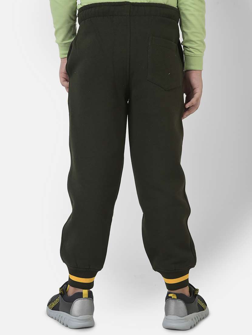 olive cotton blend track pant - 21247193 -  Standard Image - 2