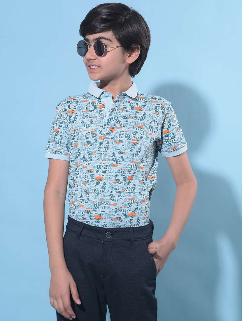 boys short sleeved cotton t-shirt
