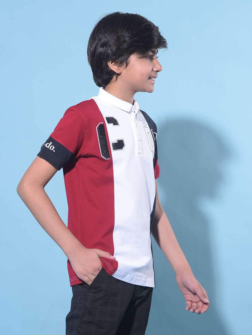 boys short sleeved cotton t-shirt - 21247232 -  Standard Image - 2