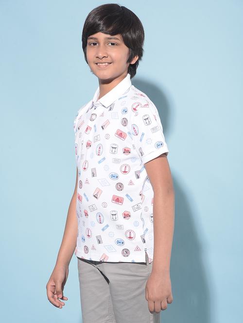 boys short sleeved cotton t-shirt - 21247274 -  Standard Image - 0