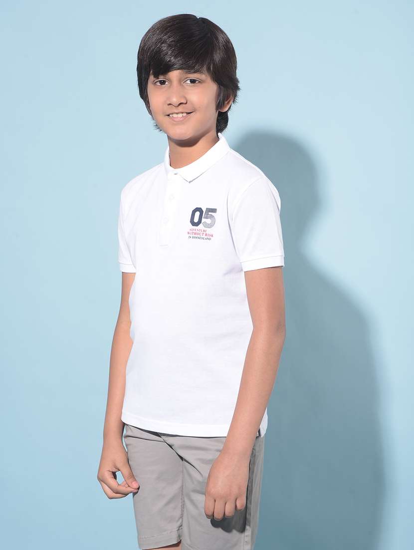 boys short sleeved cotton t-shirt