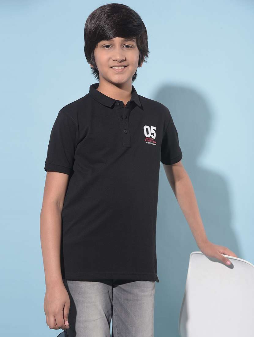 boys short sleeved cotton t-shirt