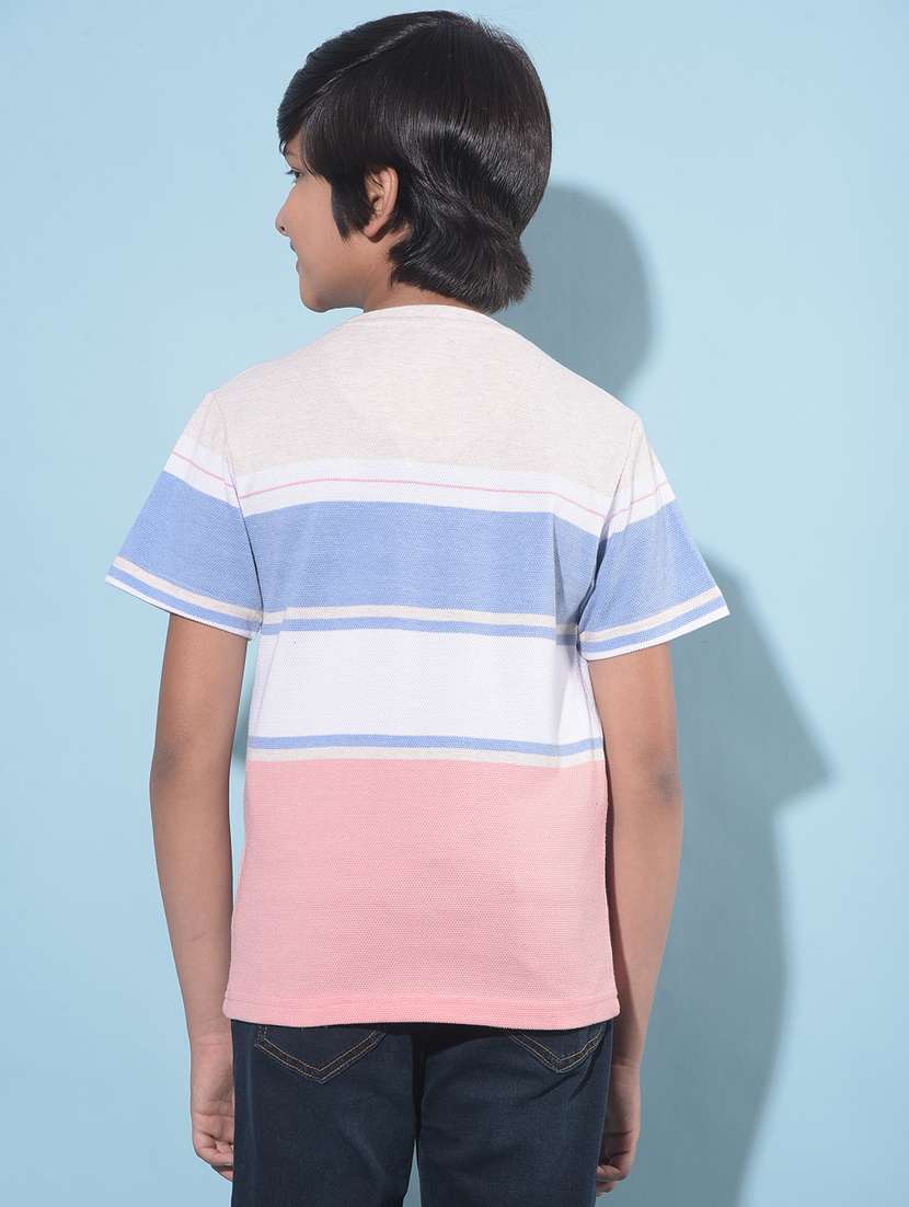 Boys Short Sleeved Cotton T-shirt - 21247284 -  Standard Image - 2