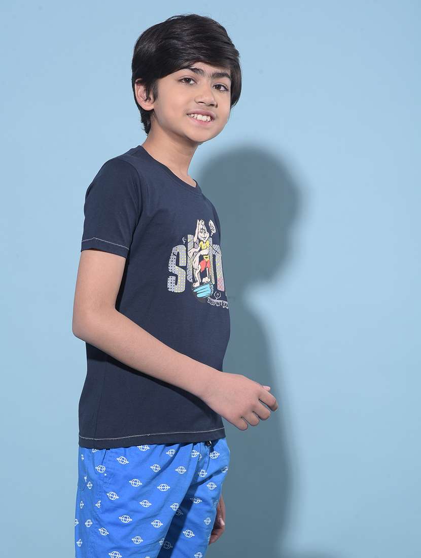 boys short sleeved cotton t-shirt - 21247293 -  Standard Image - 2