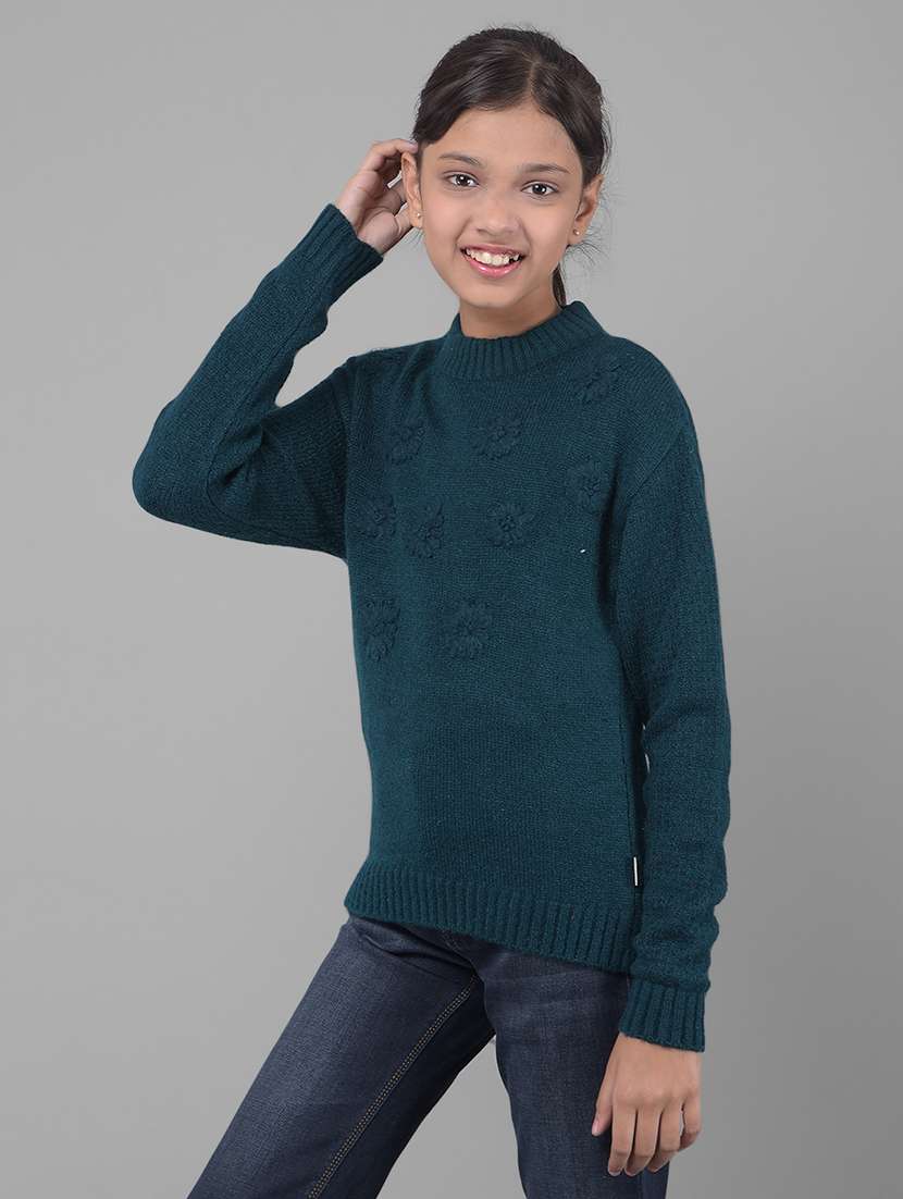 girls long sleeve self-designed sweater  - 21247342 -  Standard Image - 2