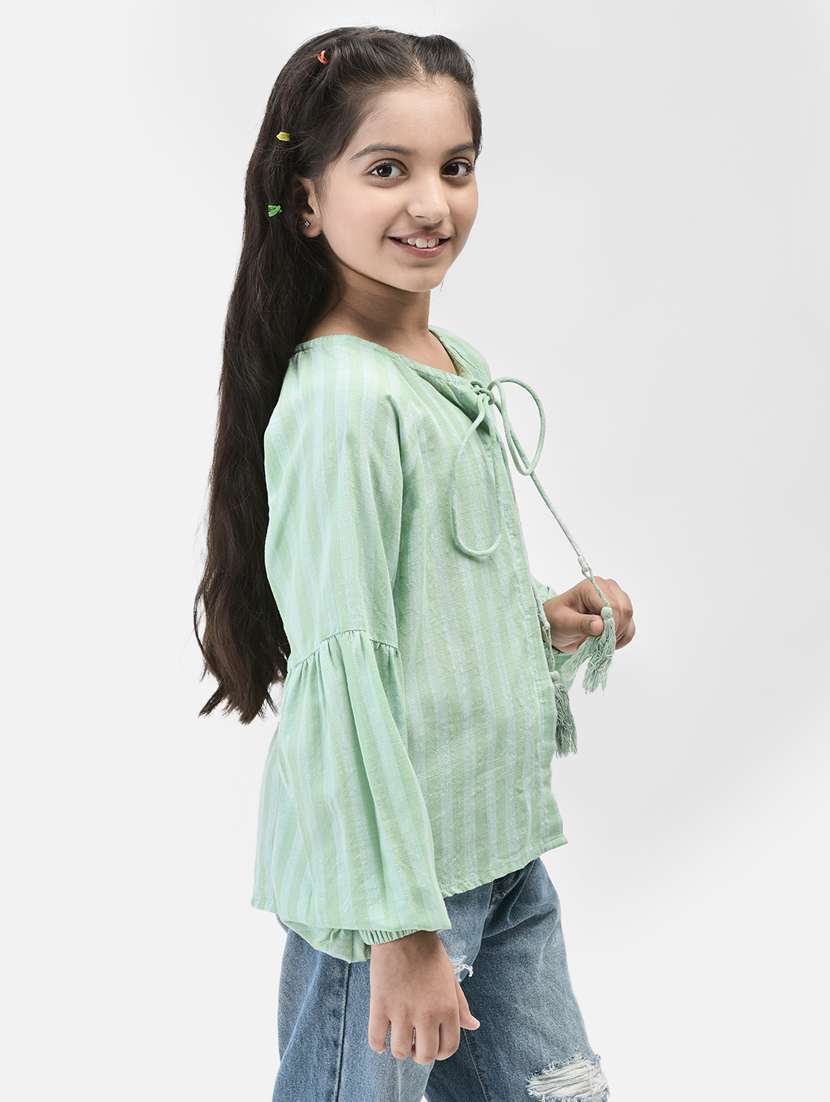 Green Viscose Top - 21247344 -  Standard Image - 2