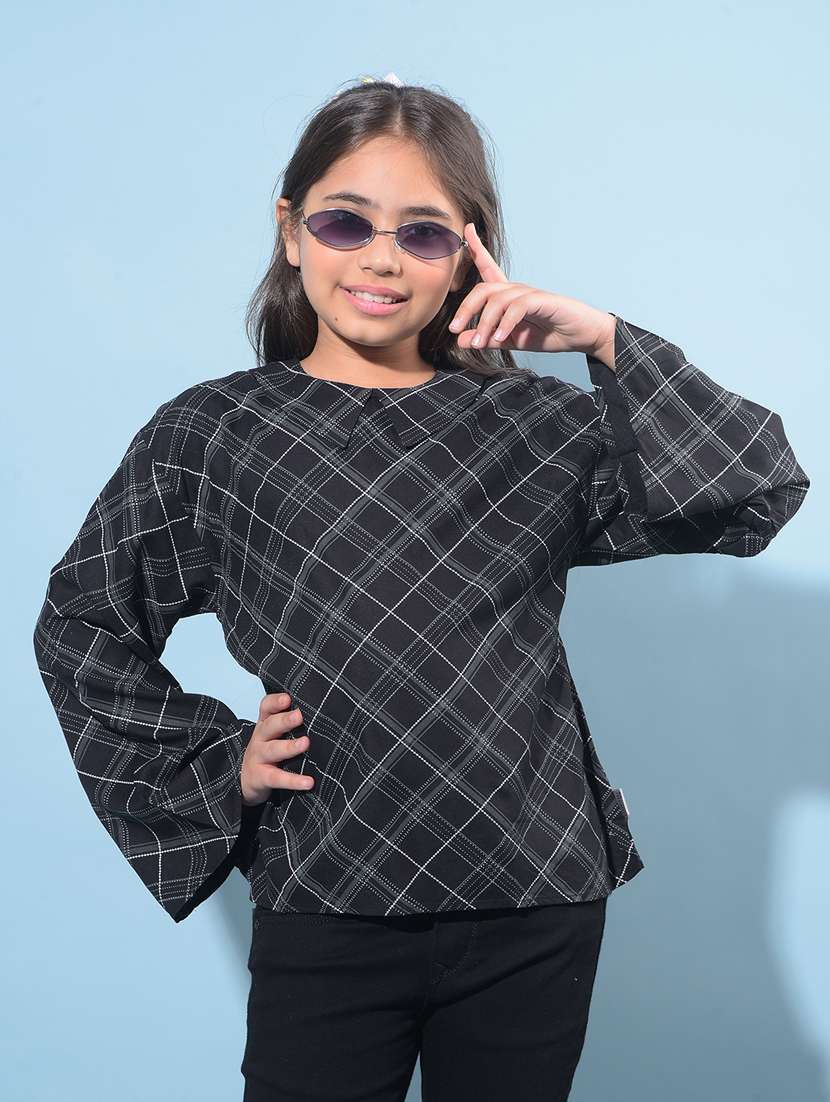 black viscose top