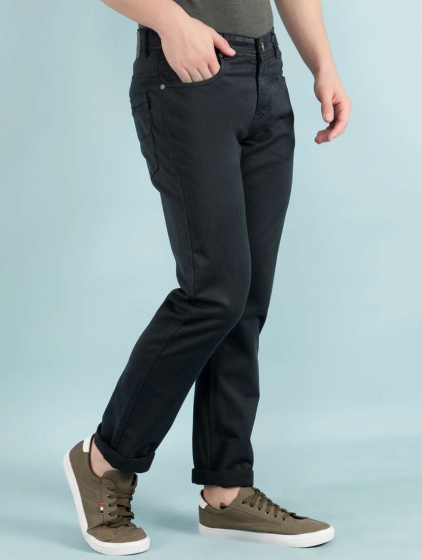 men mid rise plain jeans - 21247467 -  Standard Image - 2