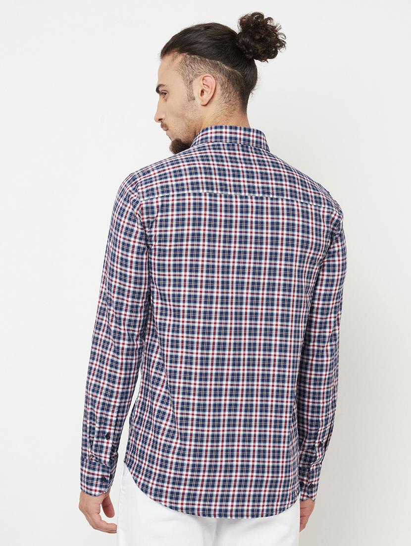 men check print casual shirt - 21247482 - Standard Image - 2