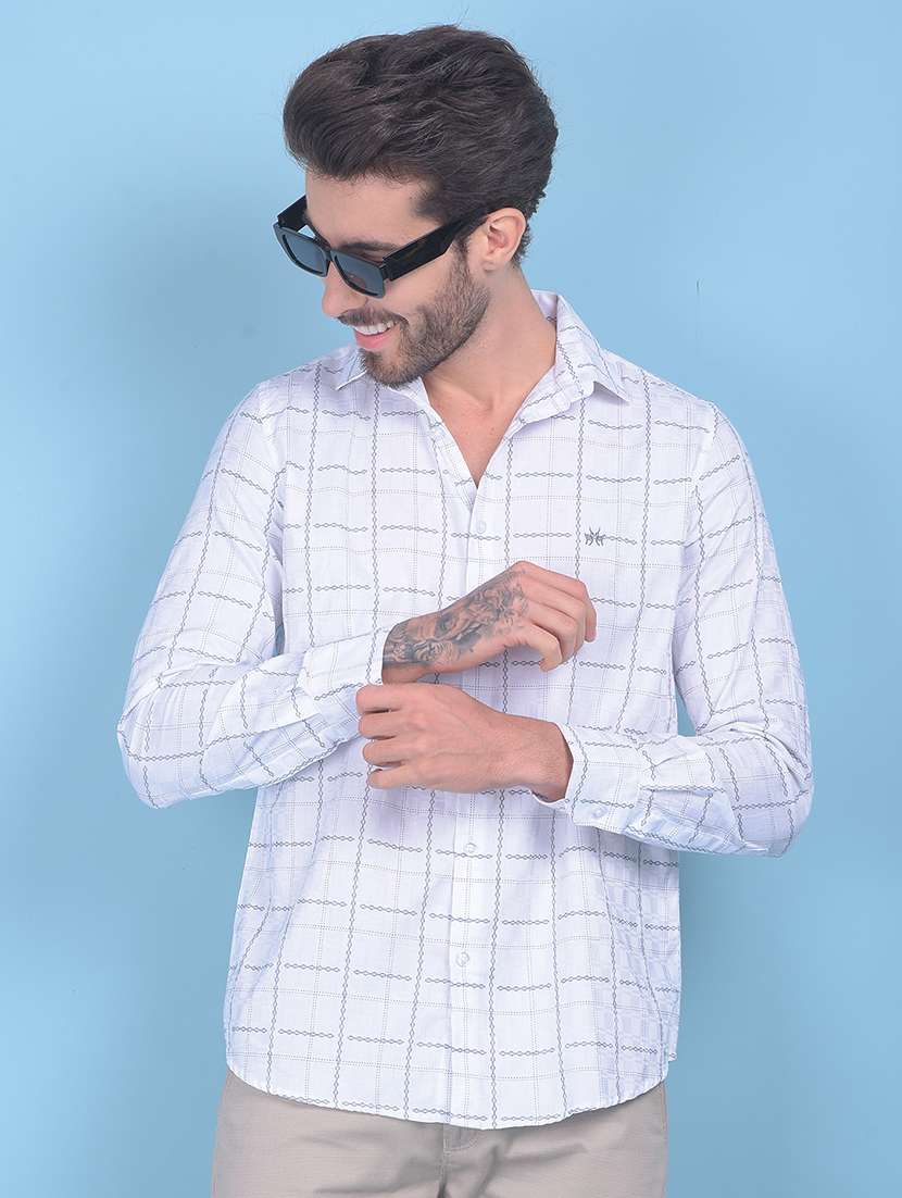men printed casual shirt - 21247570 -  Standard Image - 2