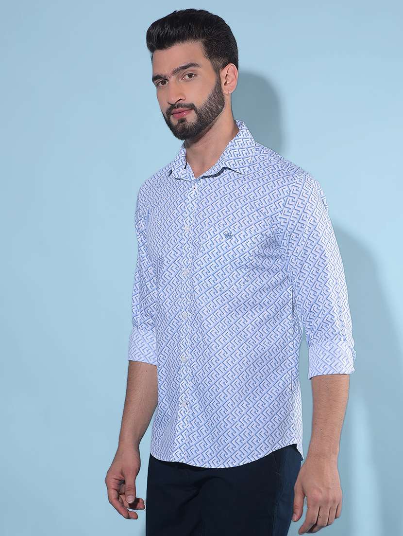 men printed casual shirt - 21247635 -  Standard Image - 2