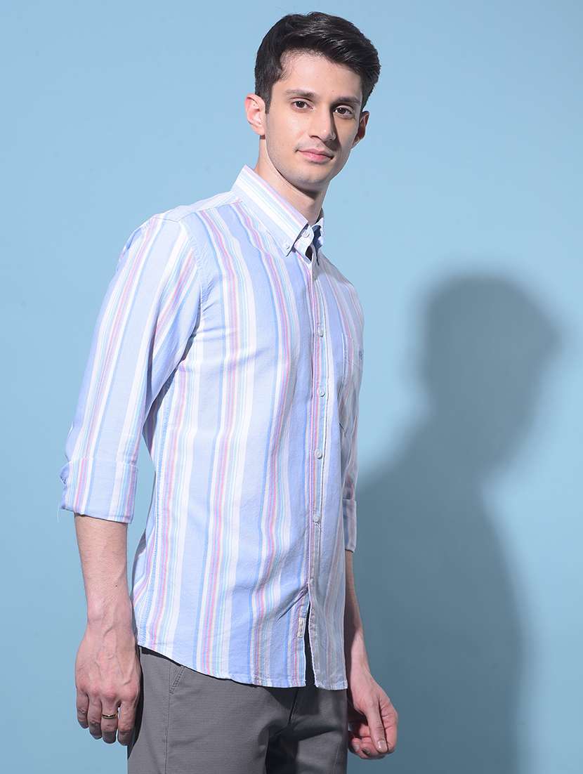 men striped casual shirt - 21247653 -  Standard Image - 2