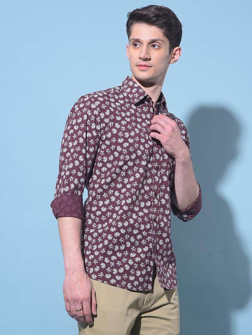 men printed casual shirt - 21247706 -  Standard Image - 2