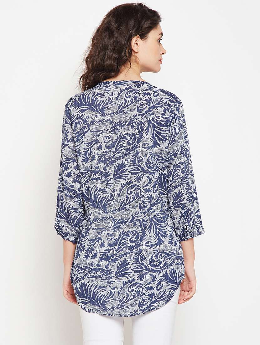 women white floral printed regular shirt - 21248027 - Standard Image - 2
