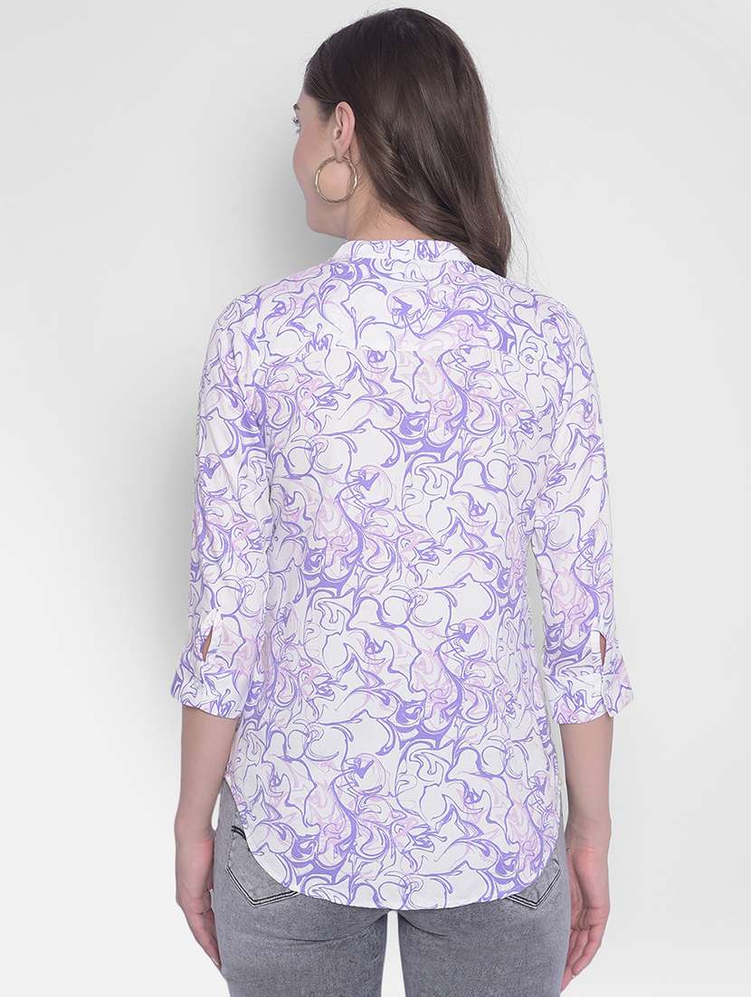 purple viscose regular top - 21248175 -  Standard Image - 2