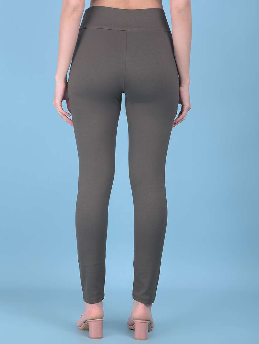 olive cotton leggings - 21248209 -  Standard Image - 2
