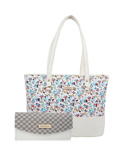 women floral printed combo handbag - 21248597 -  Standard Image - 0