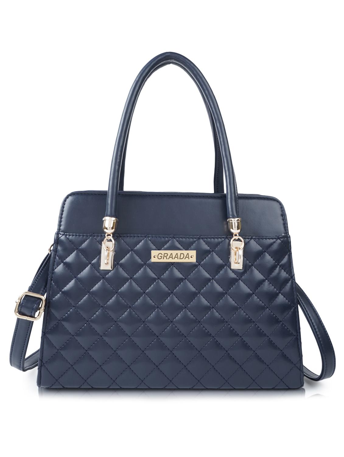 black leatherette (pu) handbag - 21248602 -  Zoom Image - 0
