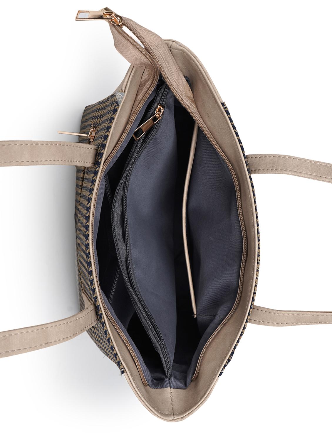cream leatherette (pu) handbag - 21248627 - Standard Image - 2