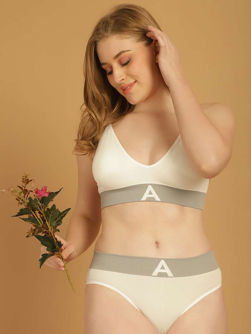 women cotton bras and panty set