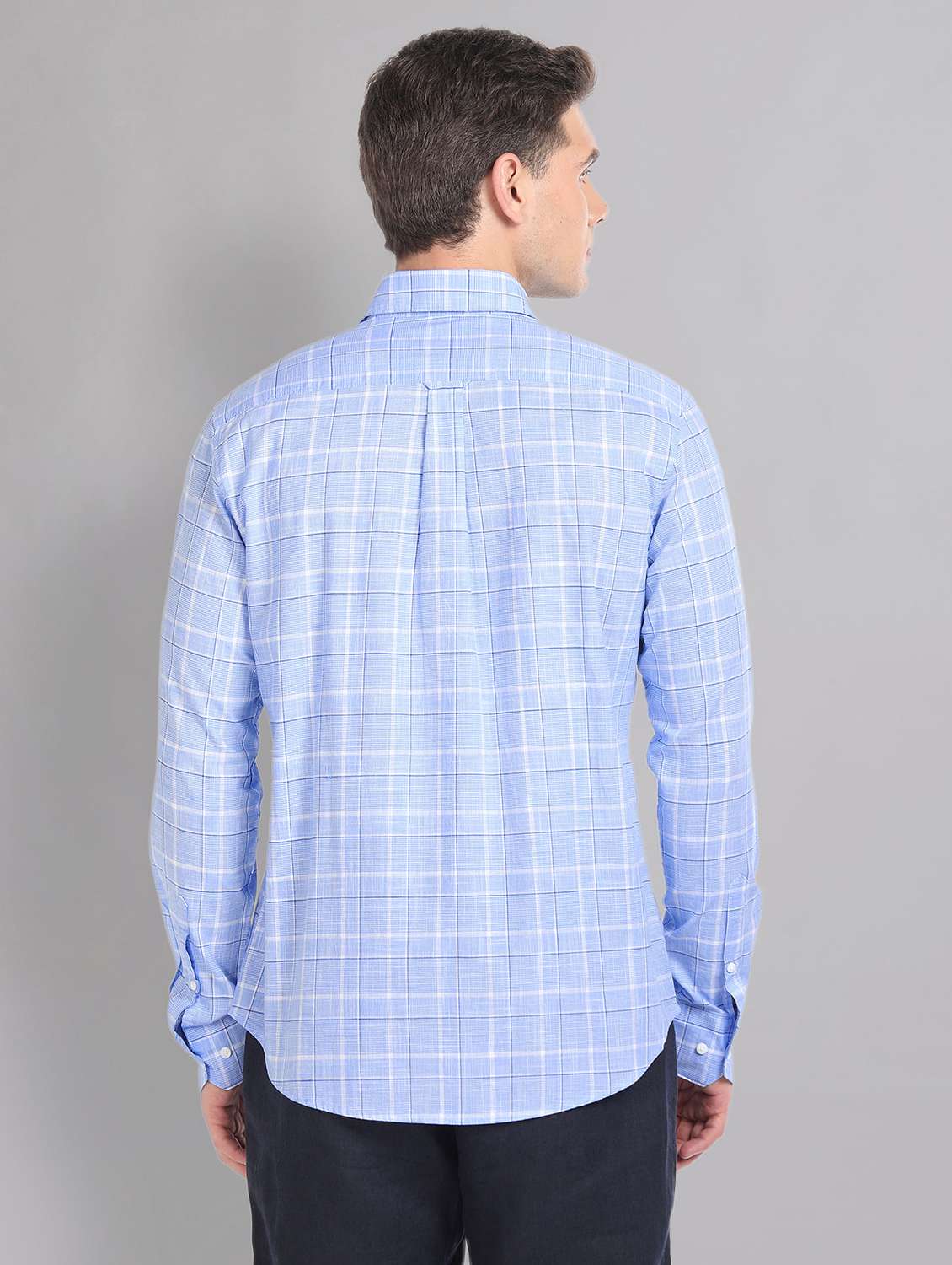 men long sleeved casual shirt - 21252735 -  Standard Image - 2