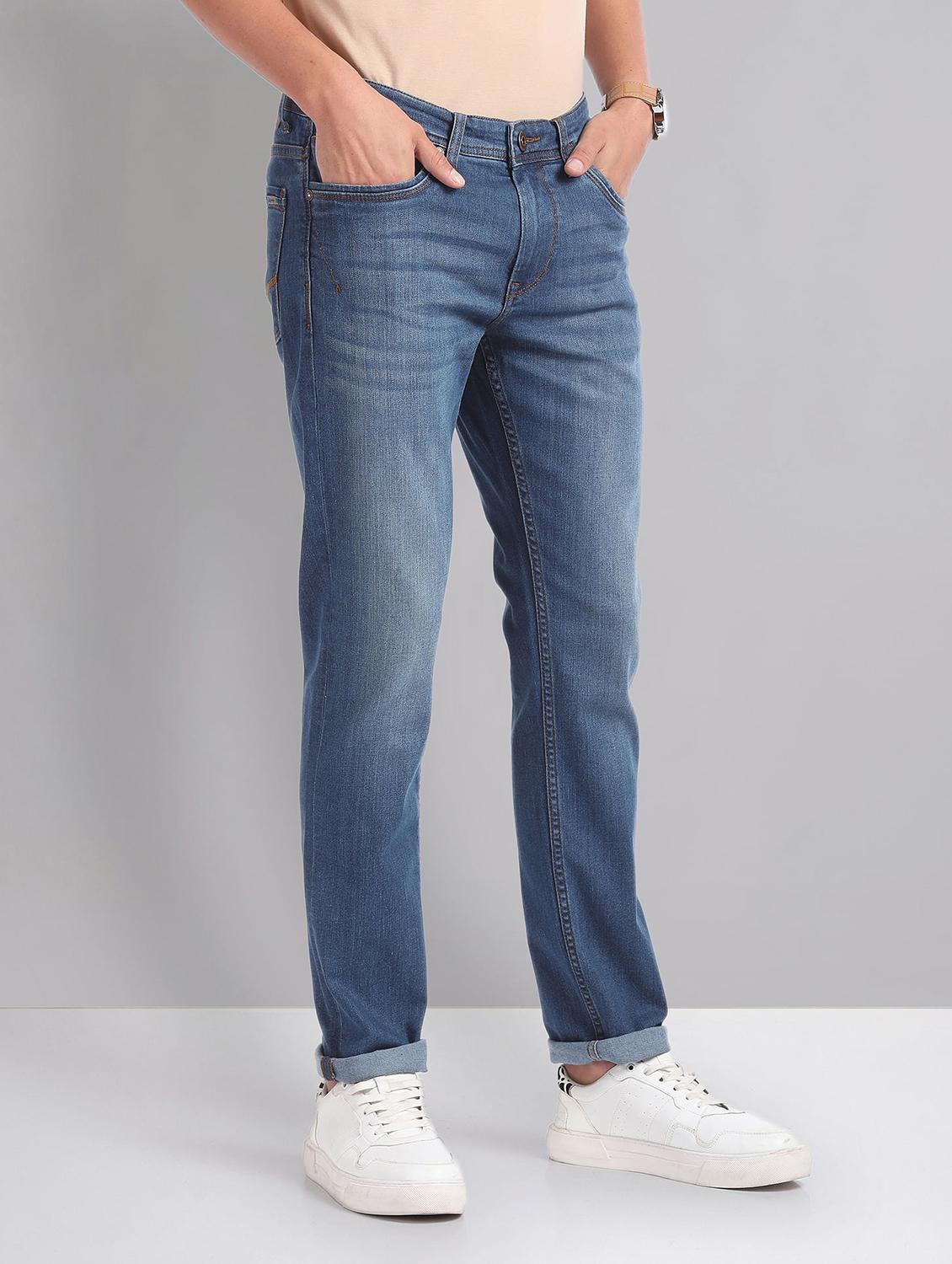 blue cotton jeans - 21252823 - Zoom Image - 0