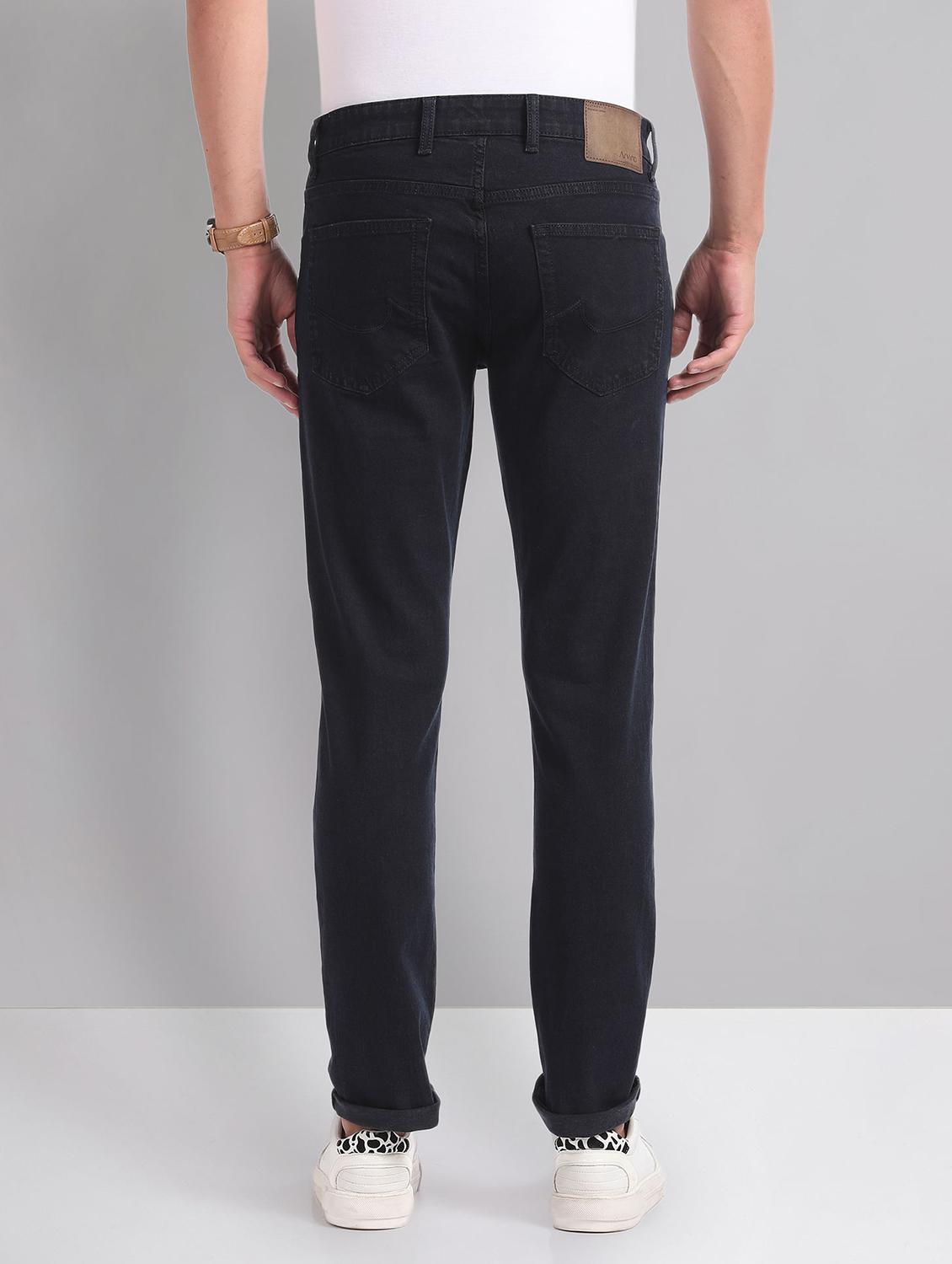 men mid rise plain jeans - 21252829 - Standard Image - 2