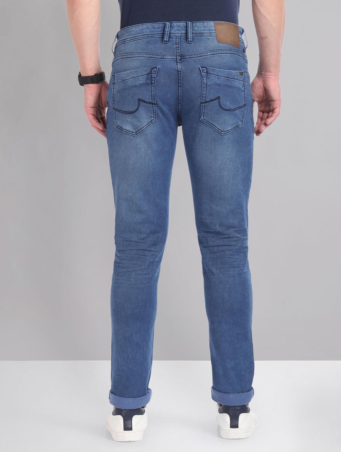 men mid rise plain jeans - 21252832 - Standard Image - 2