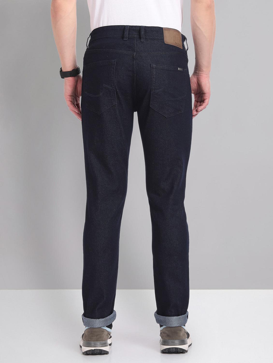 men mid-rise solid jean - 21252836 - Standard Image - 2