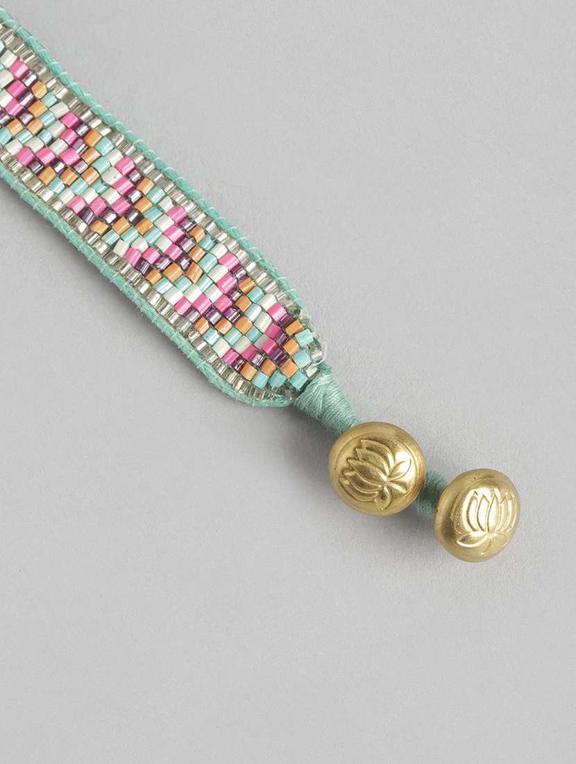 multi colored beaded bracelet - 21252976 - Standard Image - 2