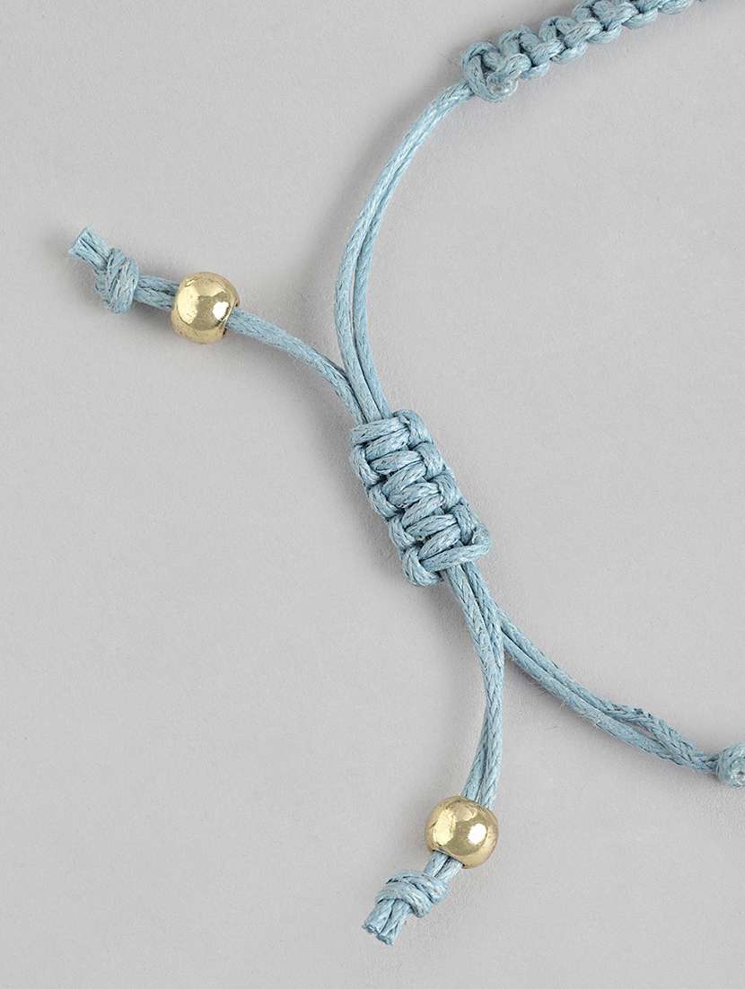 blue brass bangle bracelet - 21252987 -  Standard Image - 2