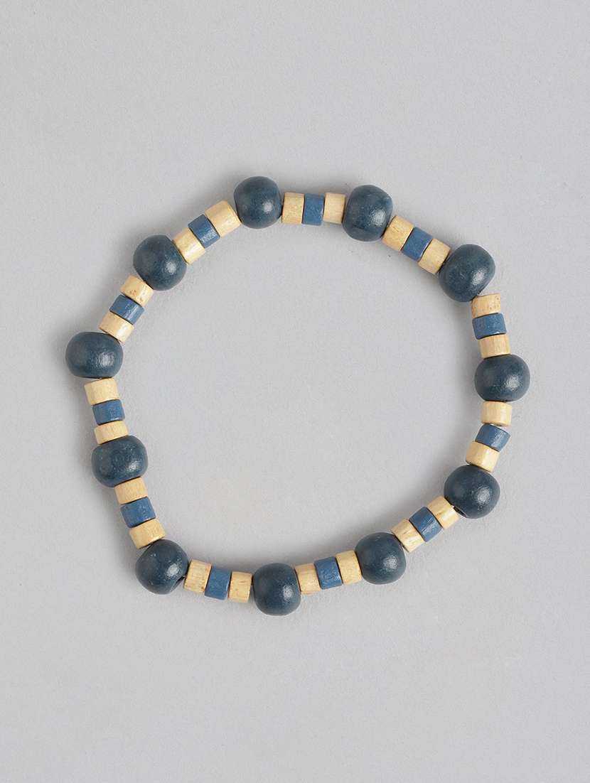 set of 5 multi colored wood bangle bracelet - 21252994 -  Standard Image - 2