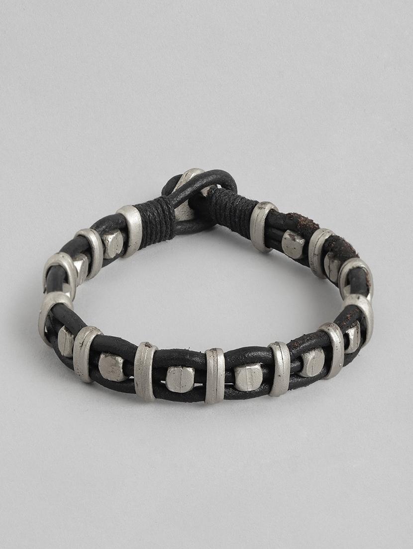 black metal bangle bracelet - 21252997 - Zoom Image - 0