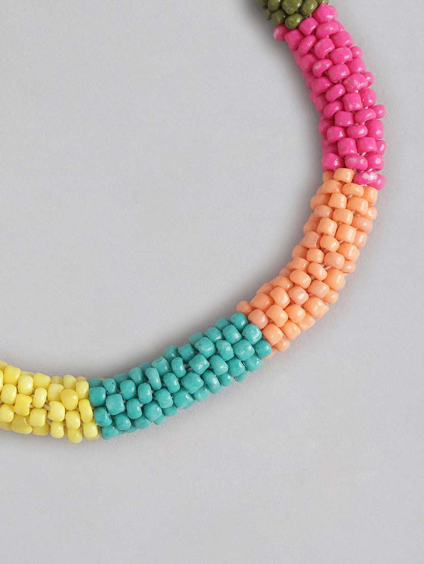 multi colored metal bangle bracelet - 21253001 - Standard Image - 2