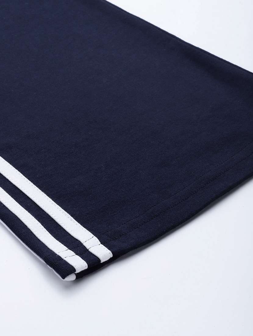 Women Solid Tapered Track Pant