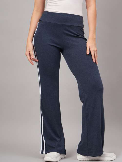blue polyester track pant - 21253380 -  Standard Image - 0