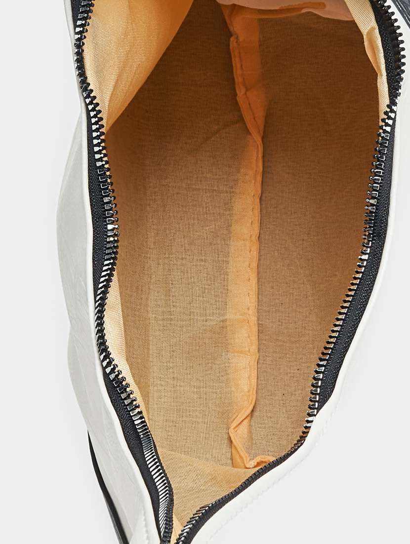 white leatherette (pu) handbag - 21253388 -  Standard Image - 2