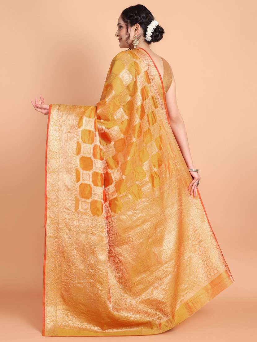women self design banarasi saree with blouse - 21253414 -  Standard Image - 2