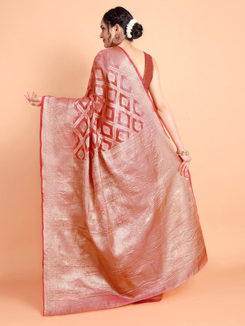 women self design banarasi saree with blouse - 21253415 - Standard Image - 2