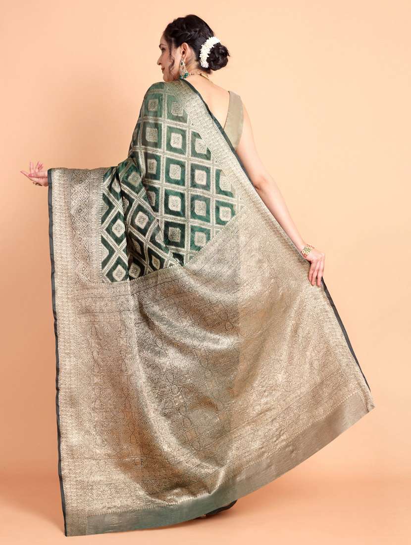 women self design banarasi saree with blouse - 21253418 -  Standard Image - 2