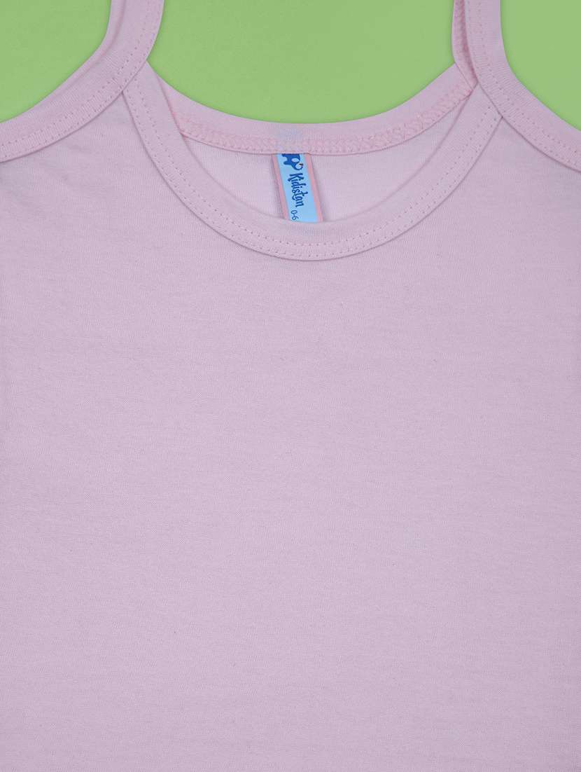 light bluepink cotton vest - 21254134 - Standard Image - 2