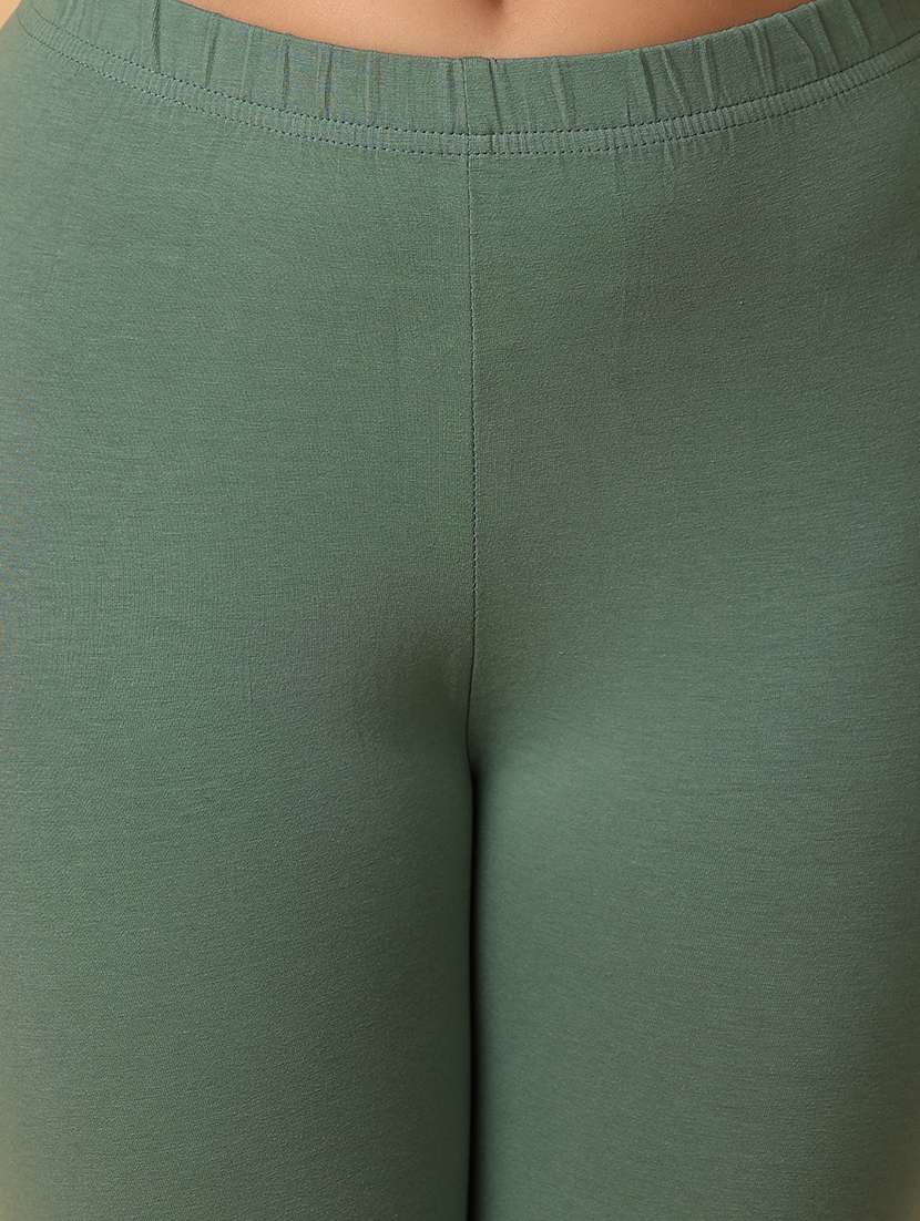 women solids churidar leggings - 21254817 -  Standard Image - 7