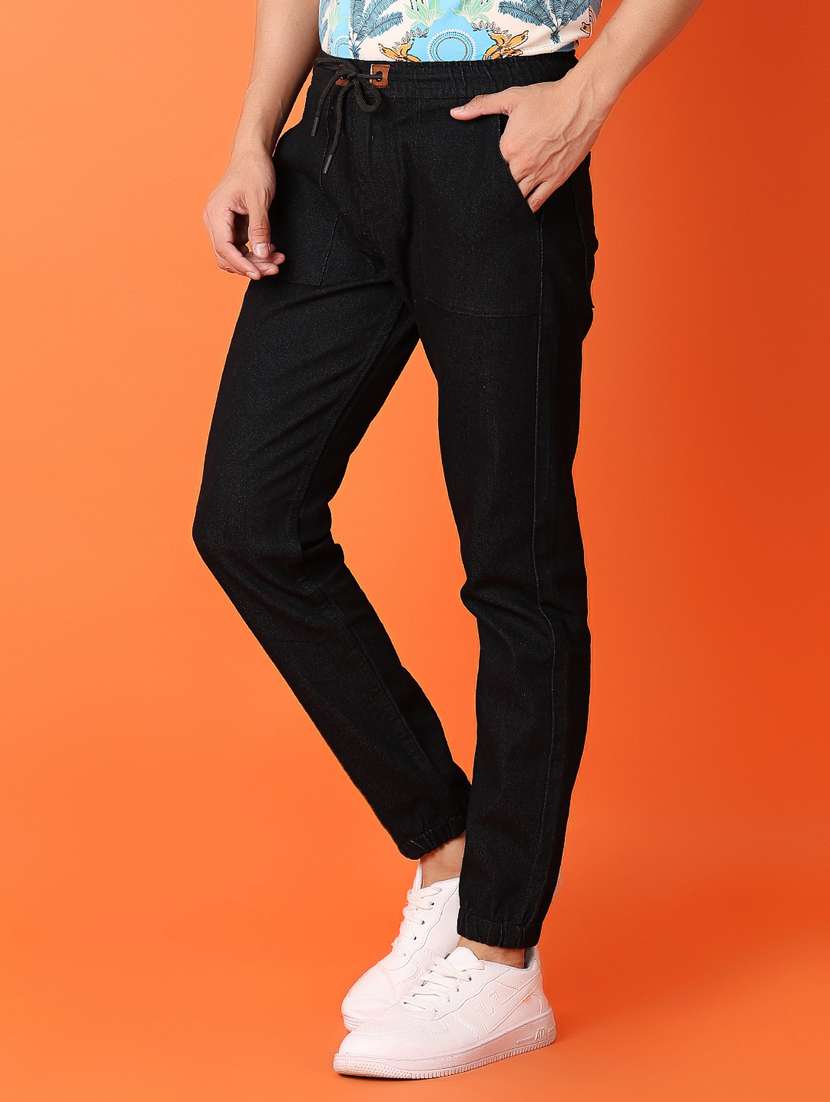 men black jogger fit jean - 21255262 -  Standard Image - 2