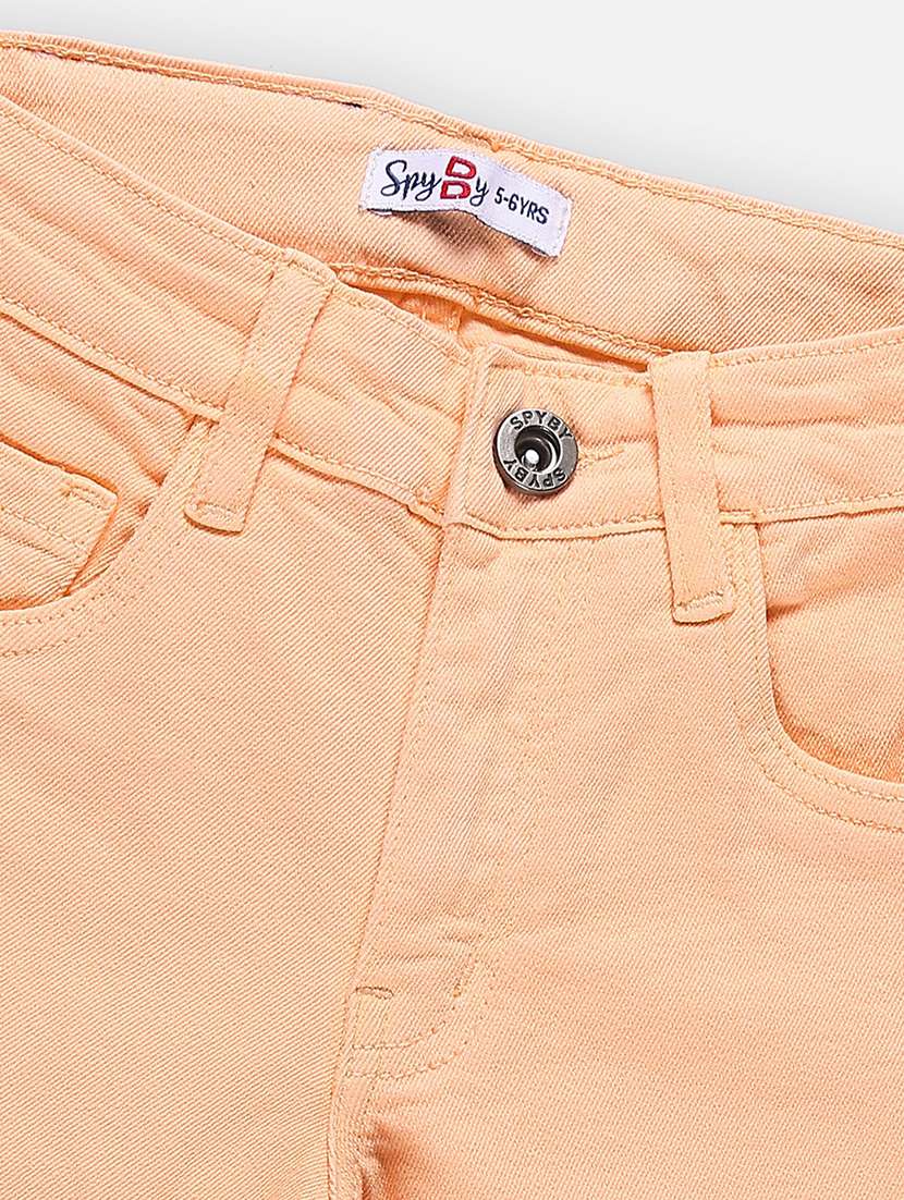 girl solid high rise jean - 21255754 - Standard Image - 2