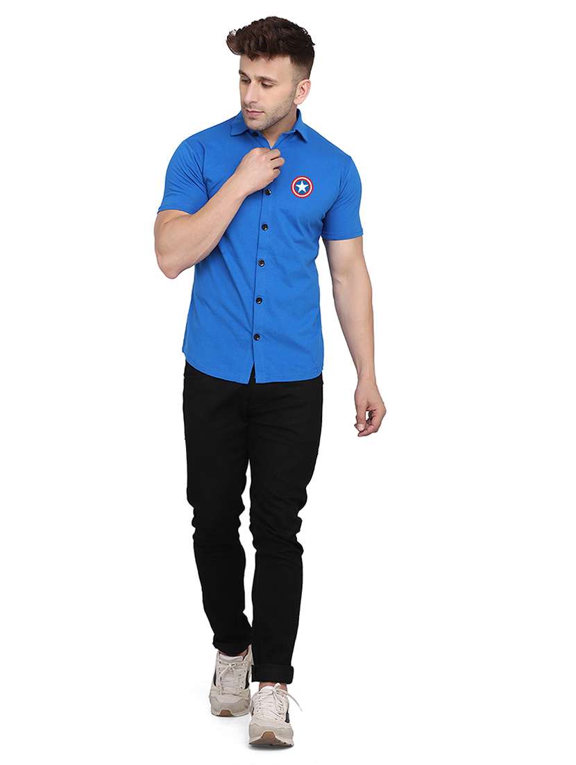 men short seleeved casual shirt - 21256698 - Standard Image - 2
