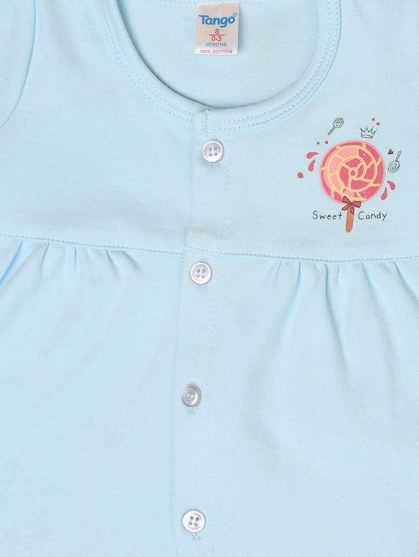 girls pack of 2 cotton frocks - 21260179 -  Standard Image - 2