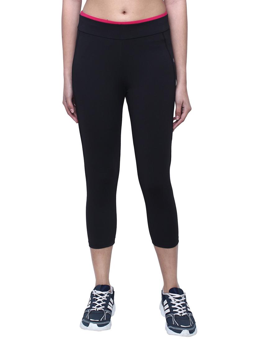 women mid rise solid tights - 21262162 -  Zoom Image - 0